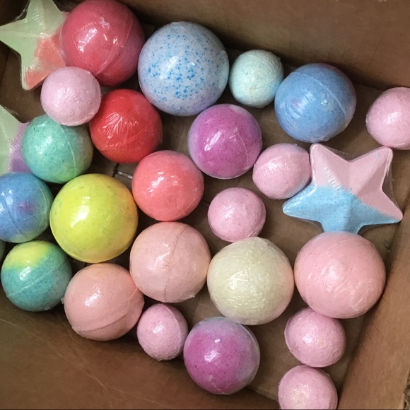 THREE MYSTERY BATH BOMBS - Picture 2 of 2